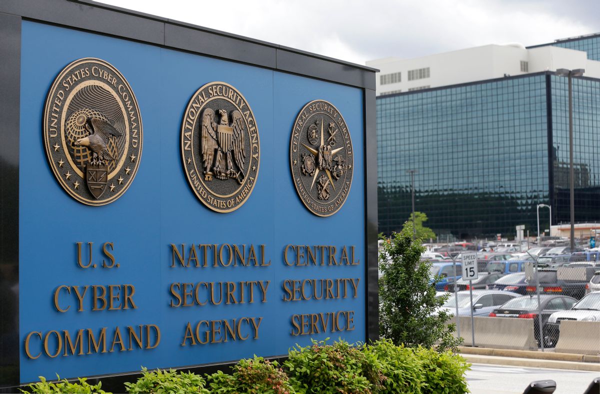 FILE - In his June 6, 2013 file photo, the National Security Agency (NSA) campus in Fort Meade, Md. The leak of what purports to be a National Security Agency hacking tool kit has set the information security world atwitter — and sent major companies rushing to update their defenses. Experts across the world are still examining what amount to electronic lock picks. Here's what they've found so far. (AP Photo/Patrick Semansky, File) (AP Photo/Patrick Semansky, File)