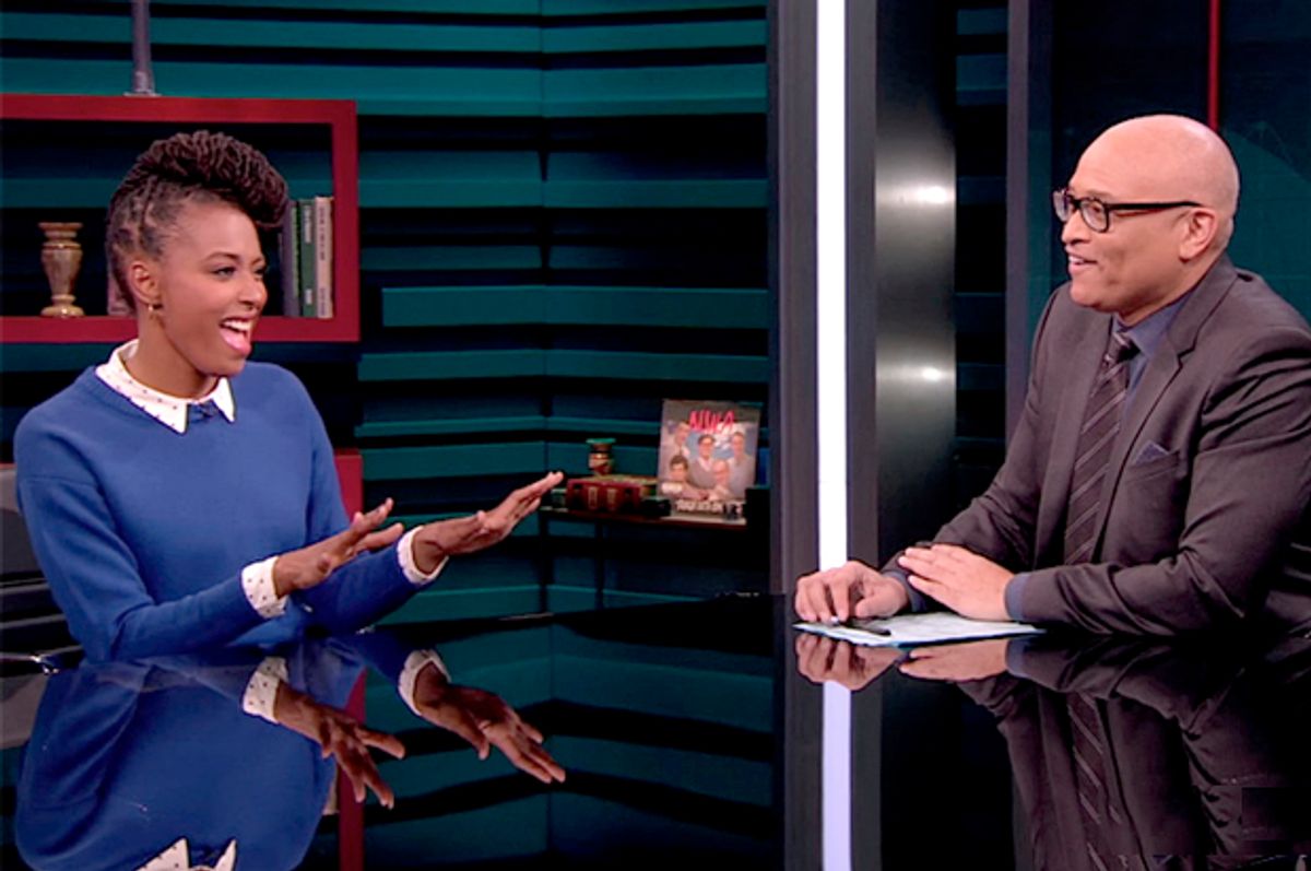 Franchesca Ramsey on "The Nightly Show With Larry Wilmore"   (Comedy Central)