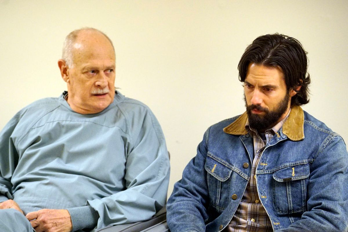 Gerald McRaney and Milo Ventimiglia in "This Is Us" (Paul Drinkwater/NBC)