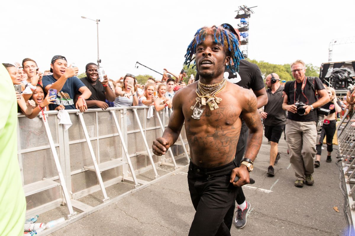 Lil Uzi Vert performs at The Budweiser Made In America Festival on Saturday, Sept. 3, 2016, in Philadelphia. (Photo by Michael Zorn/Invision/AP) (Michael Zorn/invision/ap)
