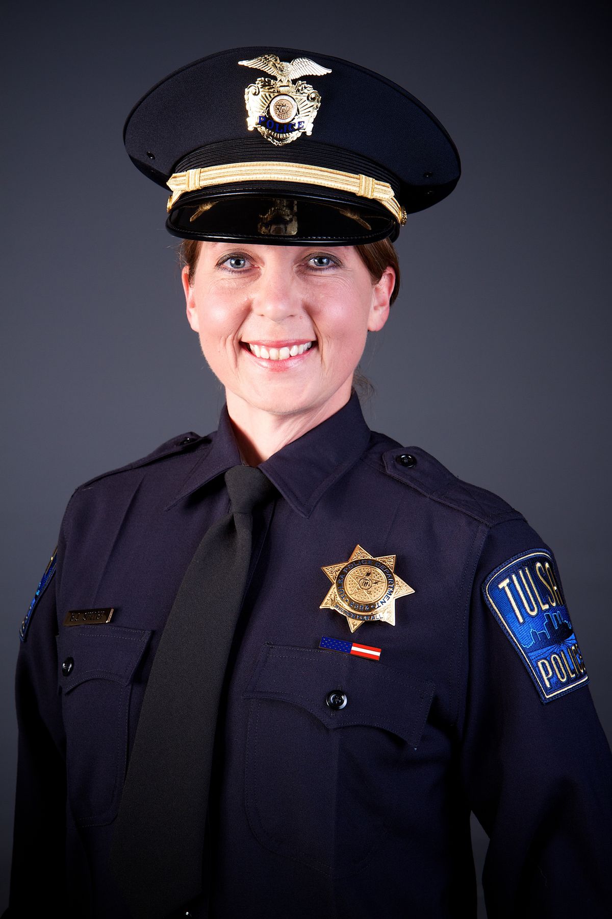 This undated file photo provided by the Tulsa Oklahoma Police Department shows officer Betty Shelby. Police say Tulsa officer Shelby fired the fatal shot that killed 40 year-old Terence Crutcher, Sept. 16, 2016. Prosecutors in Tulsa, Oklahoma, charged Shelby,  a white police officer who fatally shot an unarmed black man on a city street with first-degree manslaughter Thursday, Sept. 22, 2016. (Tulsa Police Department via AP, File) (AP)