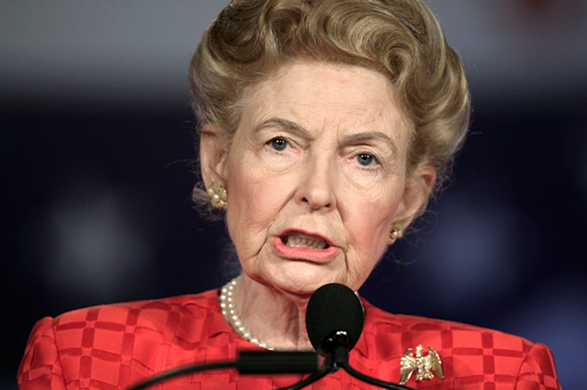 Phyllis Schlafly   (Reuters/Hyungwon Kang)