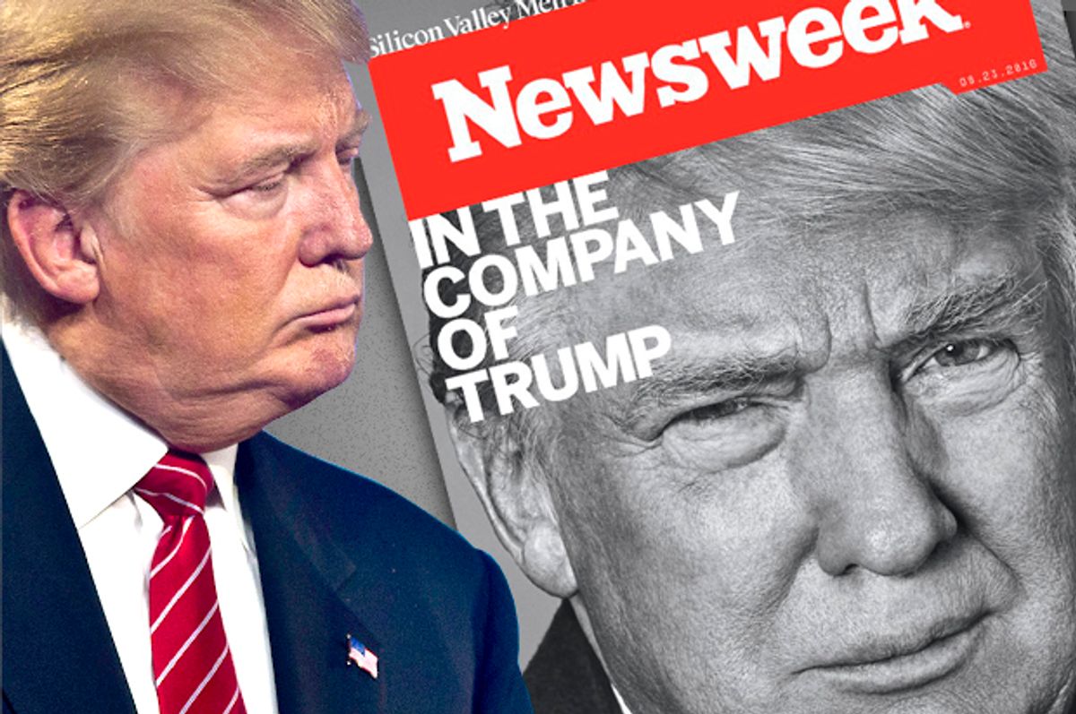 Donald Trump   (Reuters/L.E. Baskow/Newsweek/Salon)