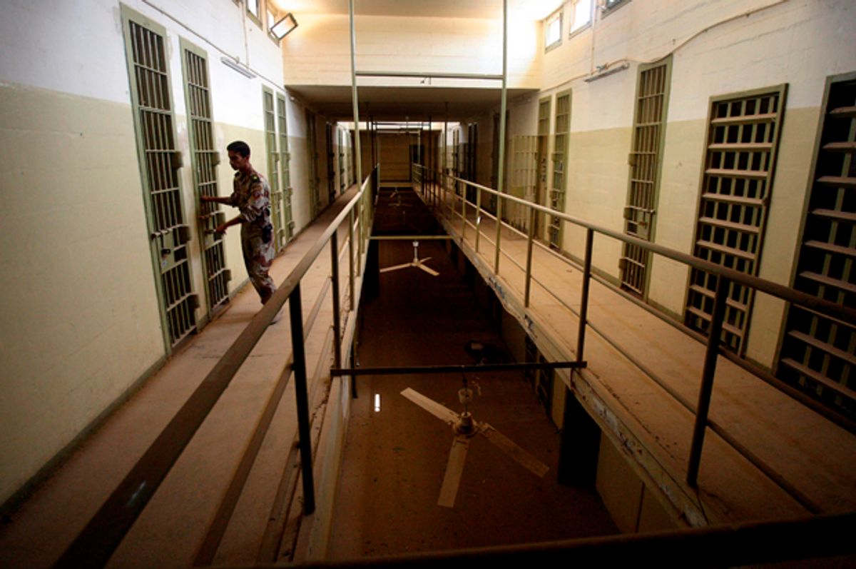 The Abu Ghraib prison, Baghdad, Iraq, Sept. 2, 2006.   (AP/Khalid Mohammed)