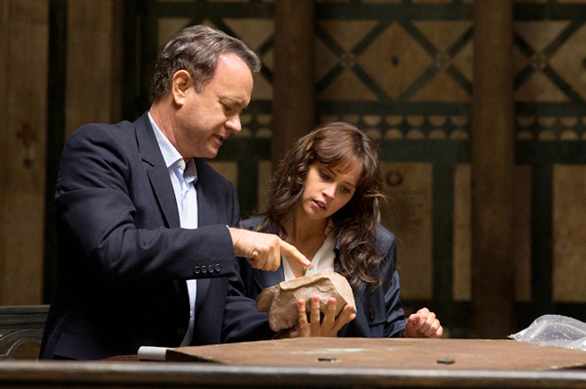 Tom Hanks and Felicity Jones in "Inferno"   (Columbia Pictures)