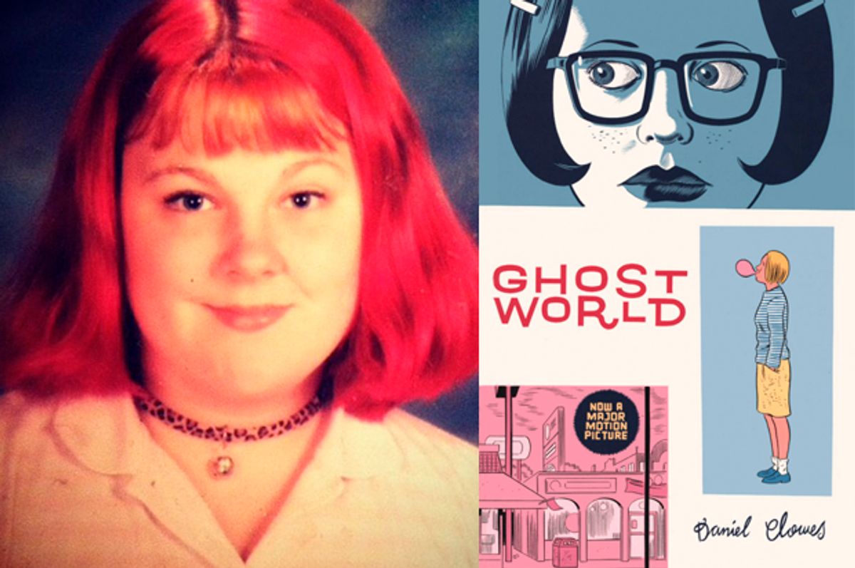 A photo of the author as a teen (Fantagraphics)