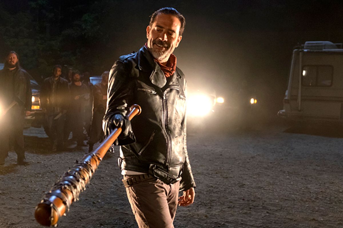 Jeffrey Dean Morgan as Negan on "The Walking Dead"   (AMC/Gene Page)