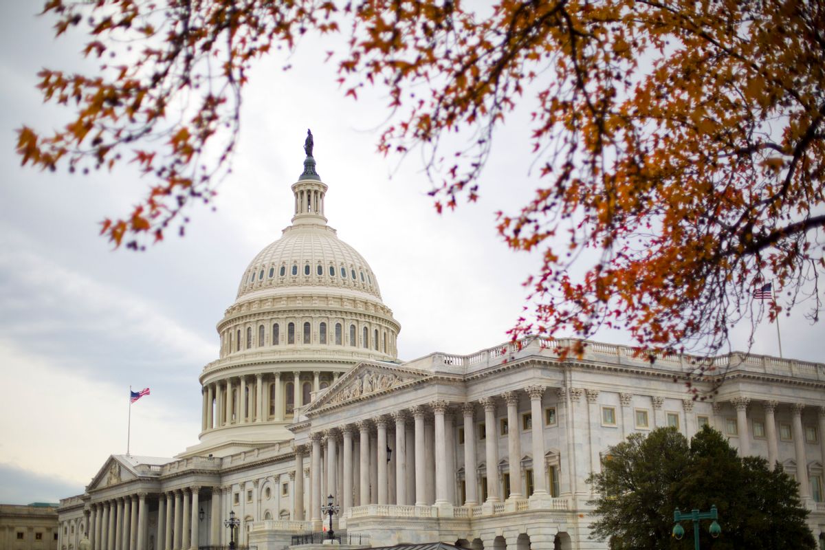 The Capitol Building as seen in Washington, Thursday, Dec. 8, 2016. (AP Photo/Pablo Martinez Monsivais) (AP)