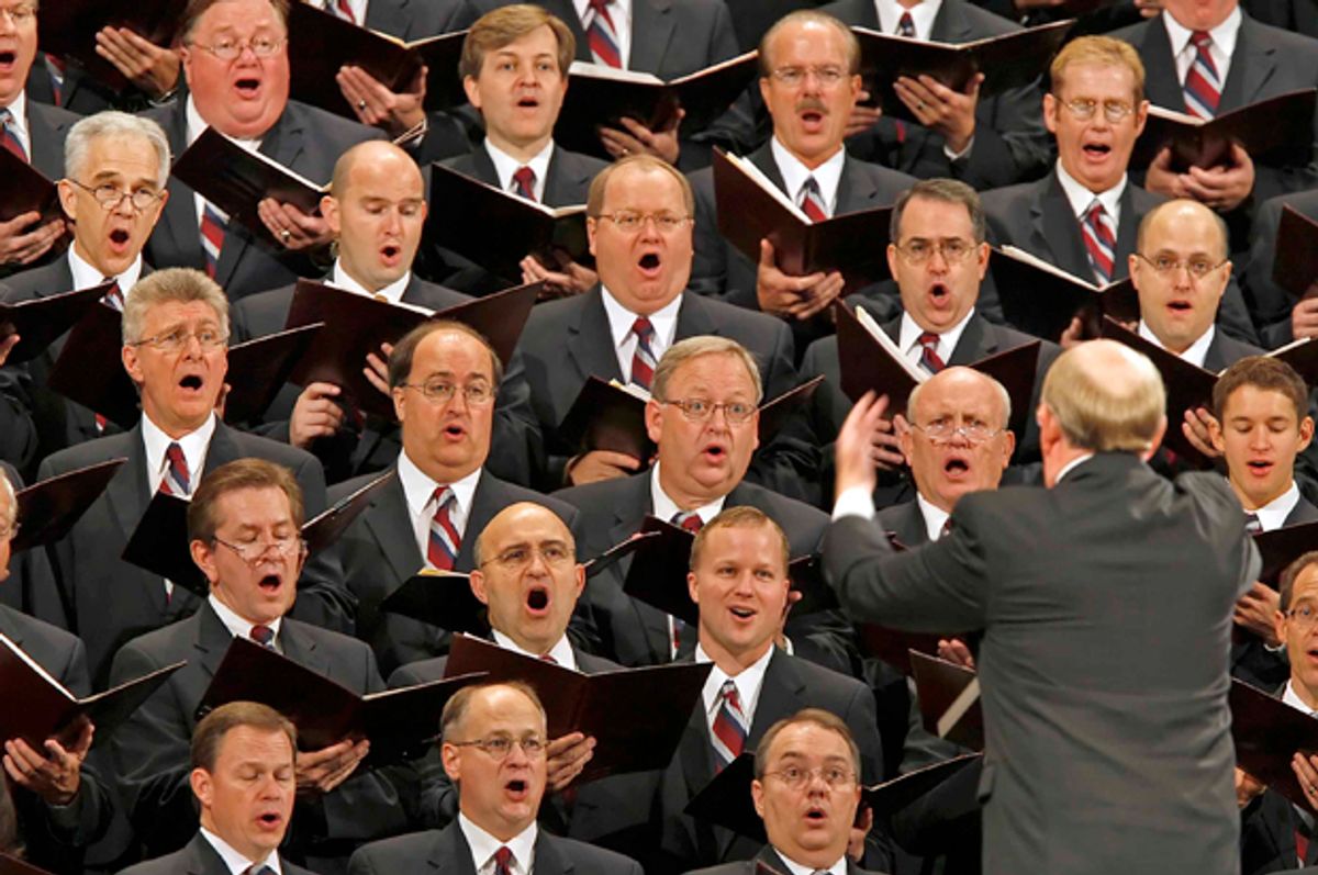 The Mormon Tabernacle Choir   (Getty/George Frey)