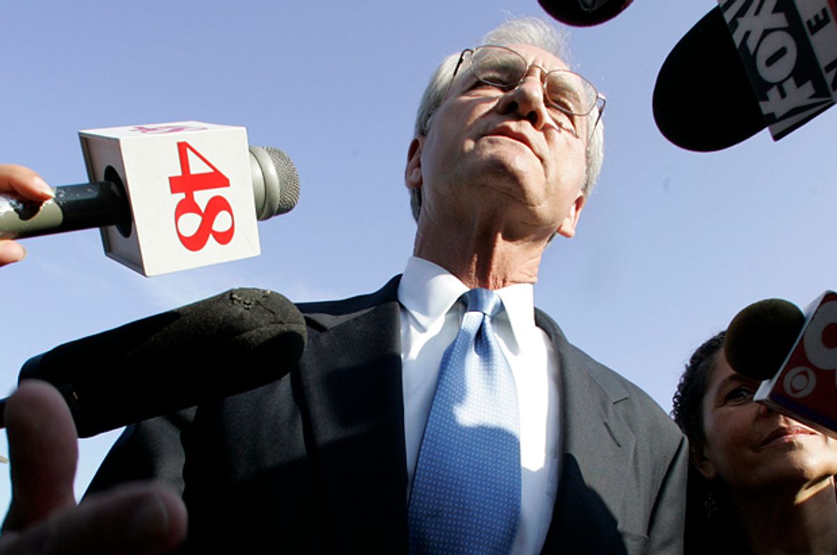 Don Siegelman arrives at the federal courthouse in Montgomery, Ala.,June 28, 2007.    (AP/Dave Martin)