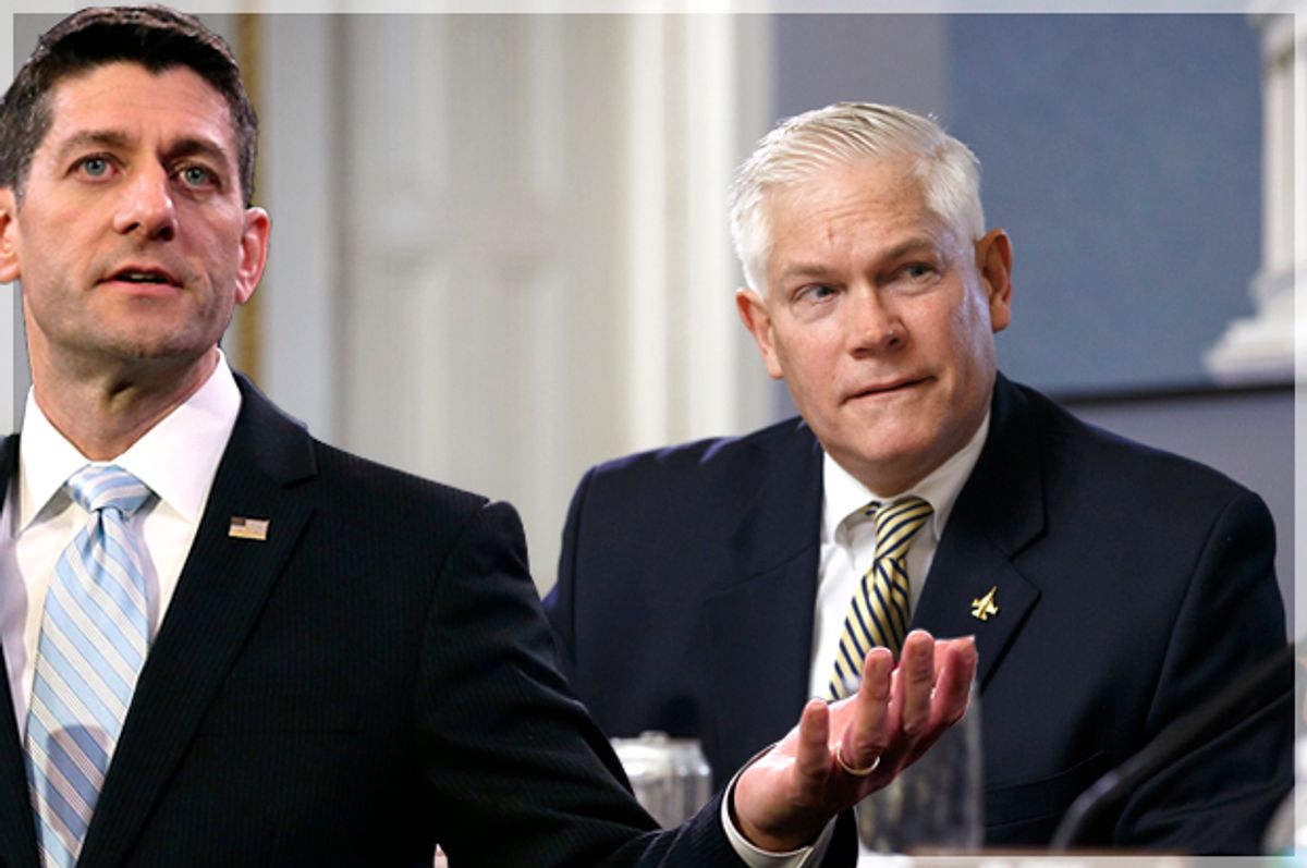 Paul Ryan; Pete Sessions   (Getty/Win McNamee/AP/J. Scott Applewhite)