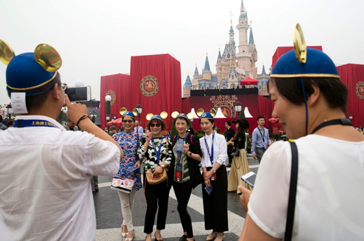 The Disney Resort in Shanghai, China.   (AP/Ng Han Guan)