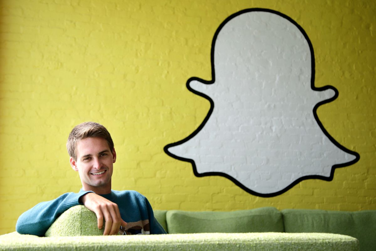 Snapchat CEO Evan Spiegel (AP)