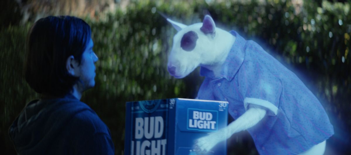 Bud Light spot for Super Bowl 51 with Spuds MacKenzie (AP)