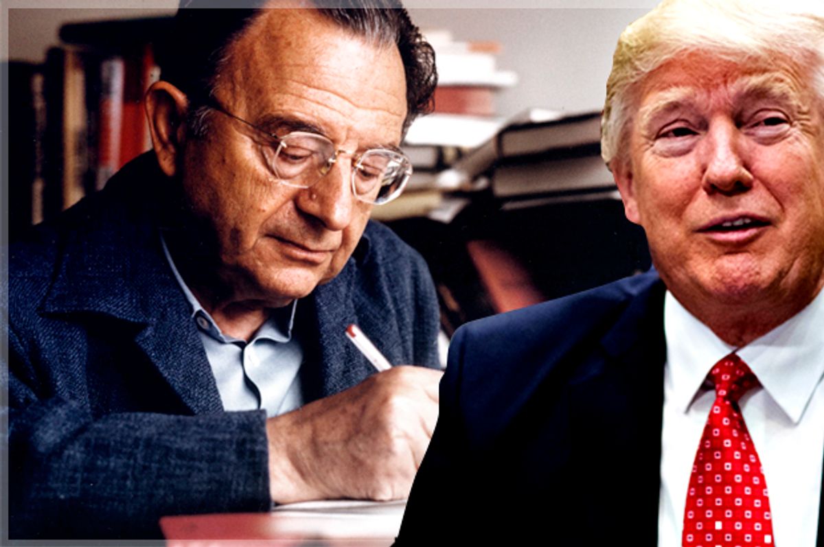 Donald Trump; Erich Fromm   (Getty/Andrew Harrer/Müller-May/Rainer Funk)