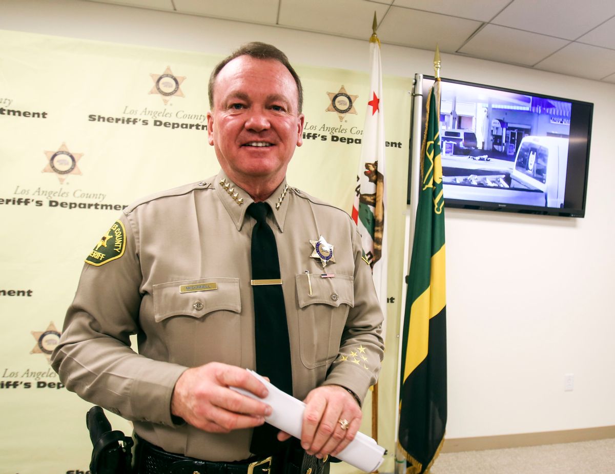 Los Angeles County Sheriff Jim McDonnell  (AP Photo/Ringo H.W. Chiu)