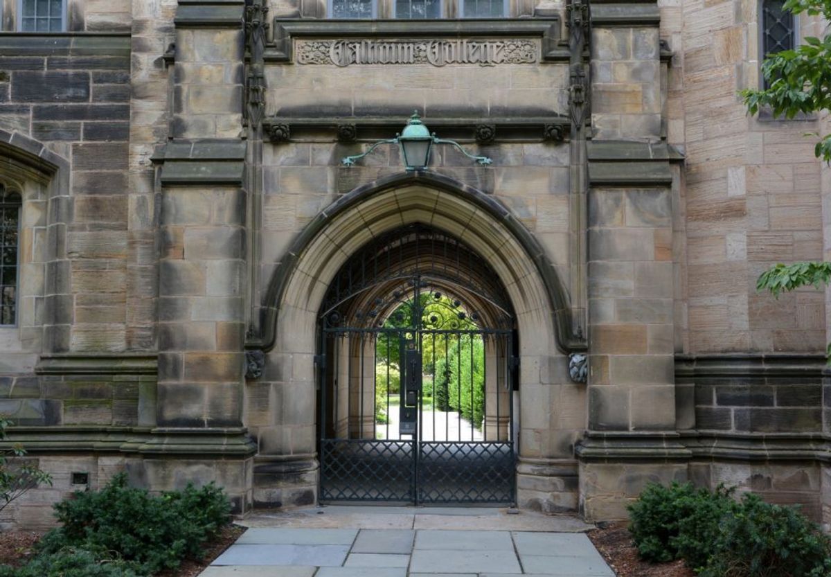 A view of Calhoun College at Yale University, New Haven, Connecticut (Michael Marsland/Yale University)