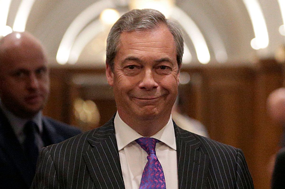 Nigel Farage   (Getty/Daniel Leal-Olivas)