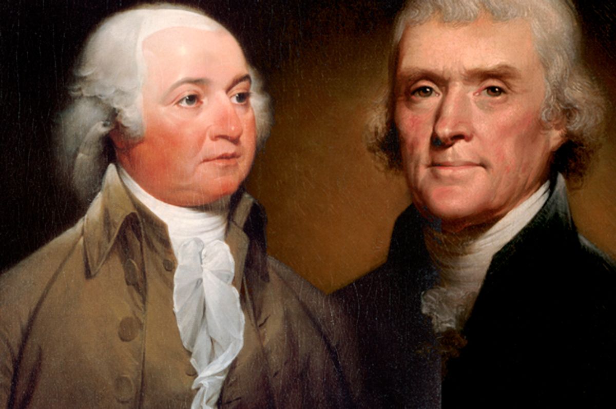 John Adams; Thomas Jefferson   (Wikicommons)