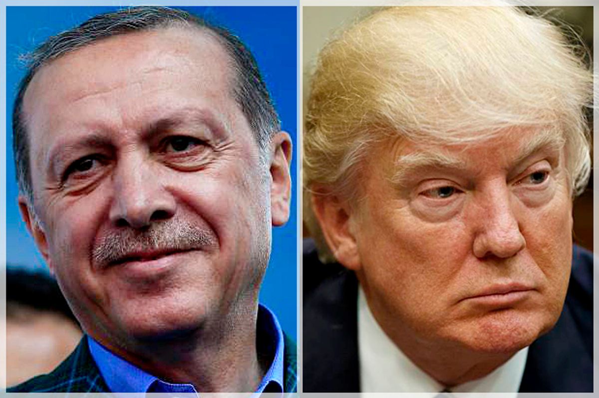 Recep Tayyip Erdogan; Donald Trump   (AP/Lefteris Pitarakis/Evan Vucci)