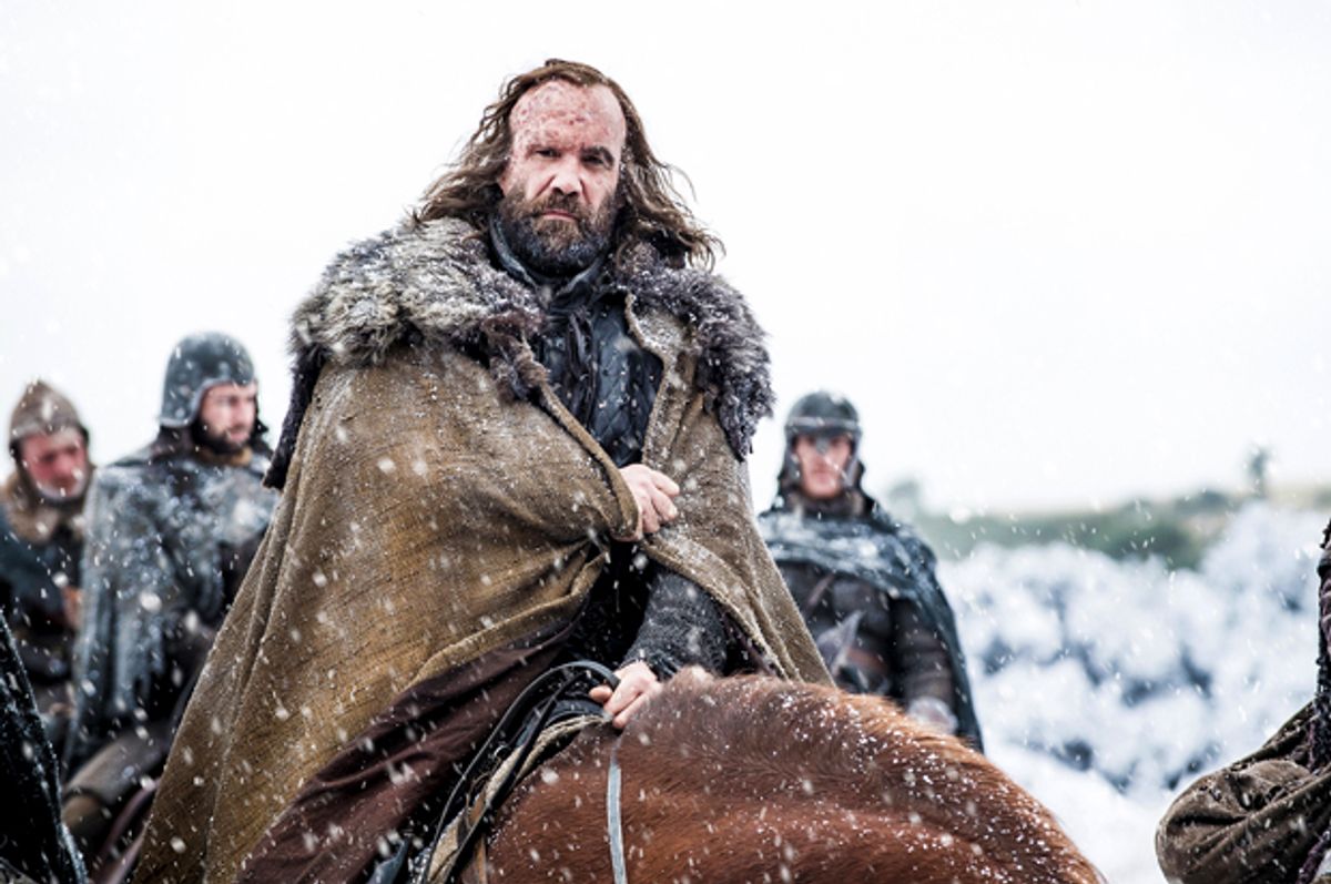 Rory McCann in "Game of Thrones" (Courtesy of HBO/Helen Sloan)