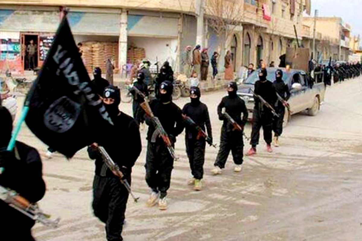 Islamic State (Militant Photo via AP)