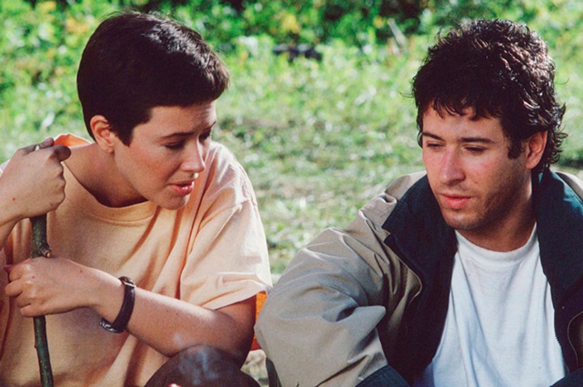 Rob Morrow and Janine Turner in "Northern Exposure"   (CBS)