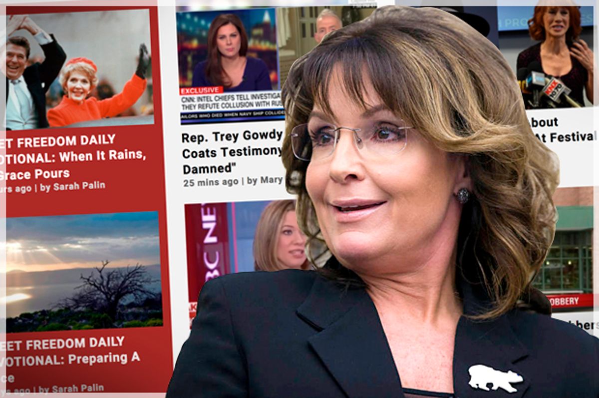 Sarah Palin (AP/Evan Vucci/sarahpalin.com)