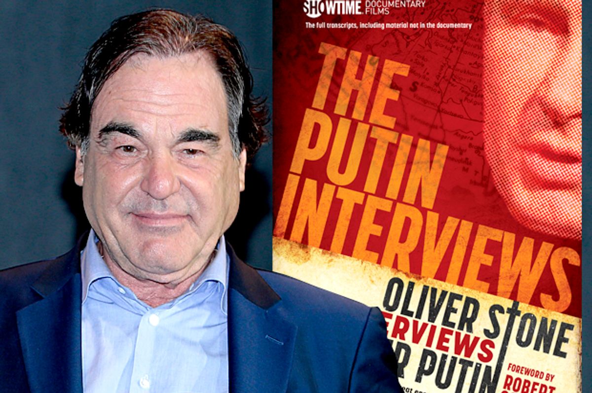 "The Putin Interviews" by Oliver Stone (Getty/Miquel Benitez/Skyhorse Publishing)