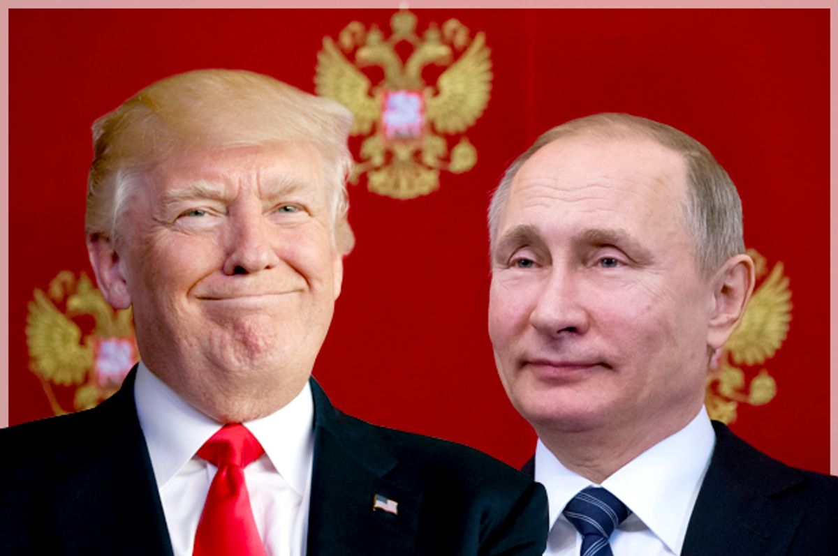 Donald Trump; Vladimir Putin   (AP/Alexander Zemlianichenko/Evan Vucci)