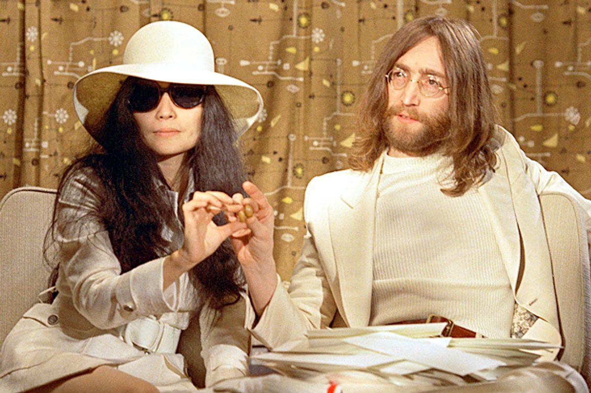 Yoko Ono; John Lennon   (AP)