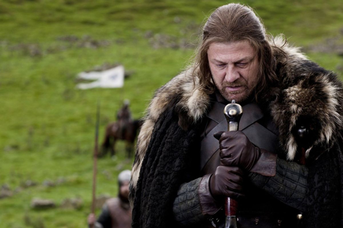 Sean Bean as Eddard 'Ned' Stark in "Game of Thrones"   (HBO)