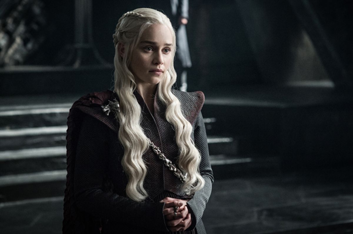 Emilia Clarke as Daenerys Targaryen in "Game of Thrones"   (HBO/Helen Sloan)