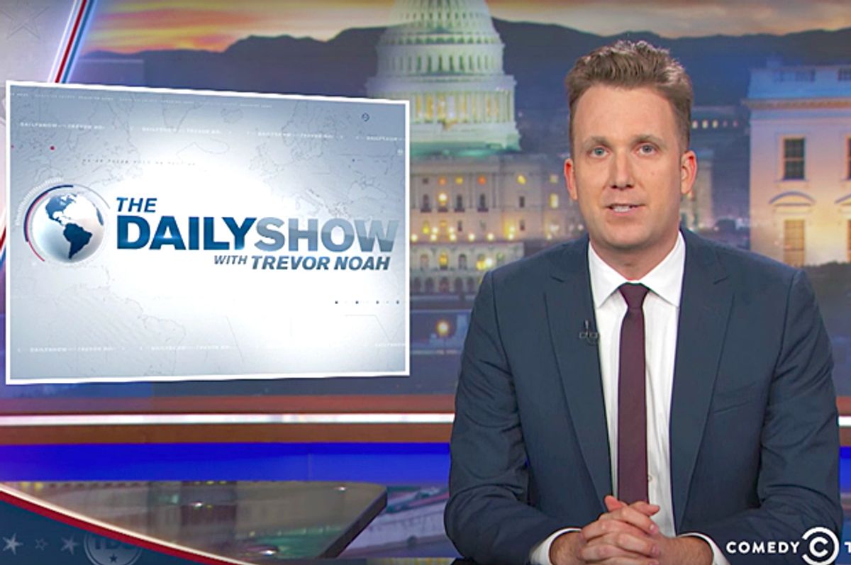 Jordan Klepper on "The Daily Show" (Comedy Central)