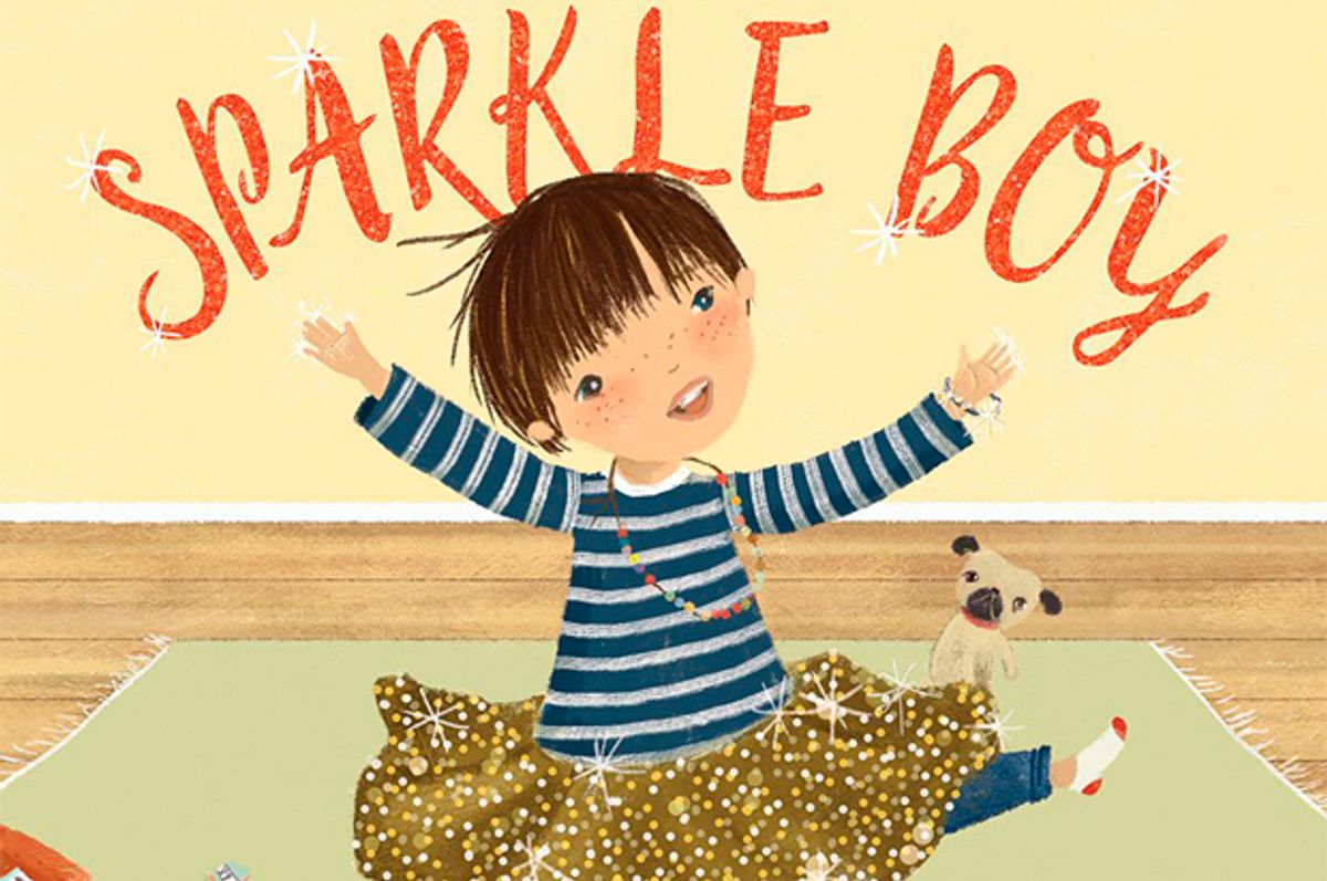 Cover detail of "Sparkle Boy"   (Lee & Low Books)