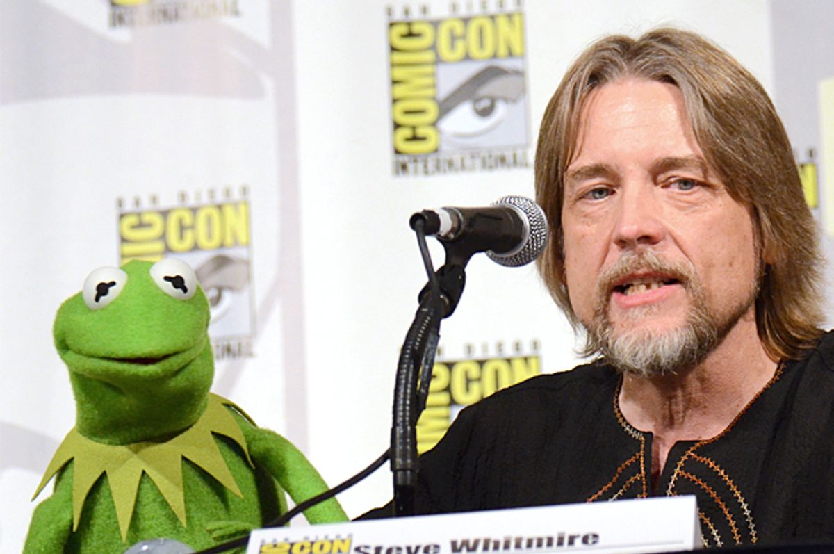 Kermit the Frog; Steve Whitmire   (AP/Tonya Wise)