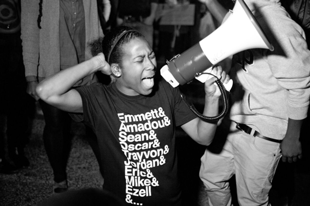 Activist Alexis Templeton in "Whose Streets?"   (Photo Courtesy of Magnolia Pictures)