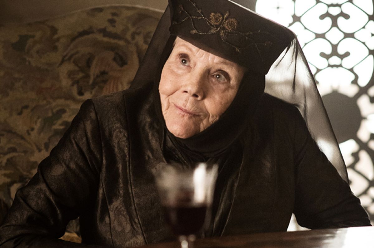 Diana Rigg as Olenna Tyrell in "Game of Thrones" (HBO/Helen Sloan)