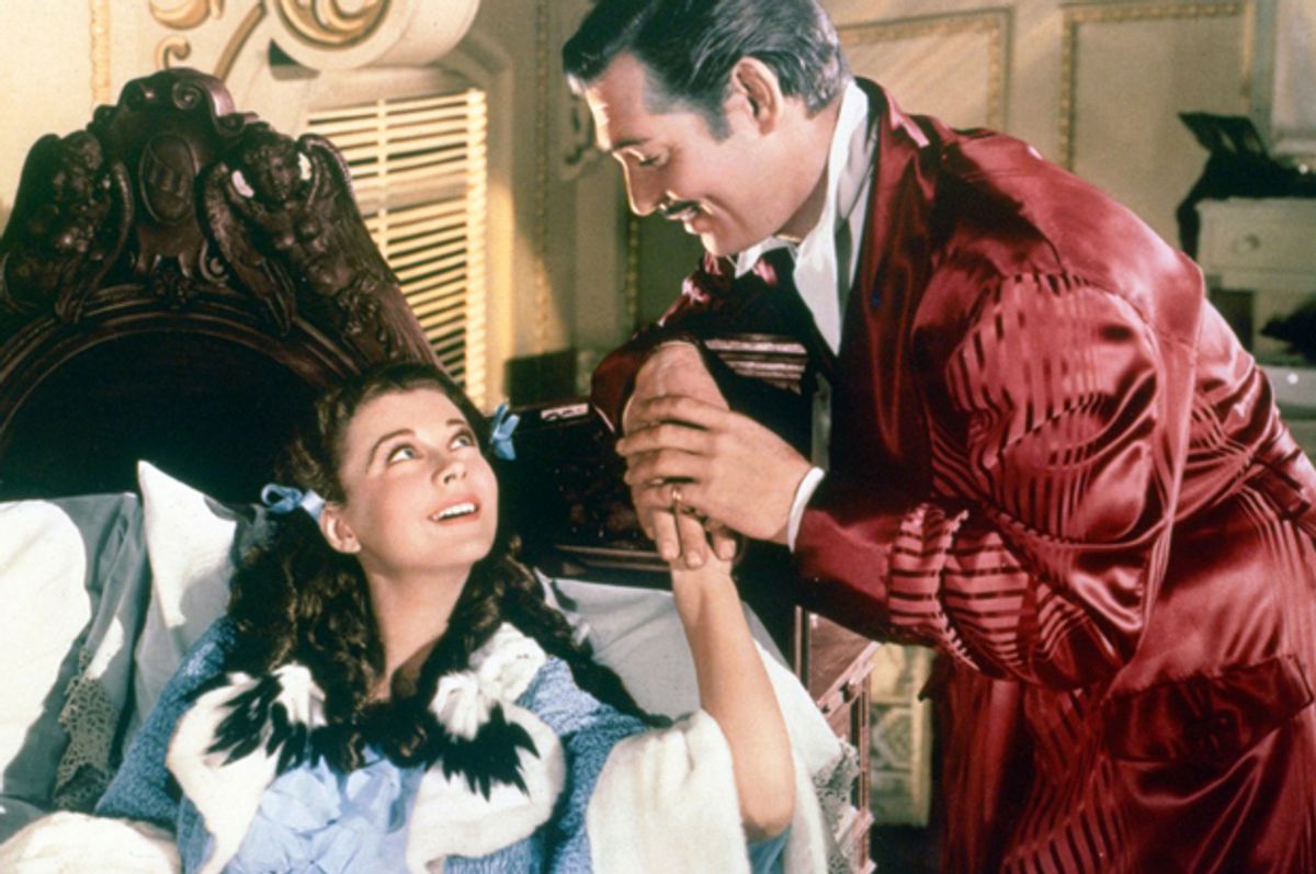 Vivien Leigh and Clark Gable in "Gone with the Wind" (Loew's Inc.)