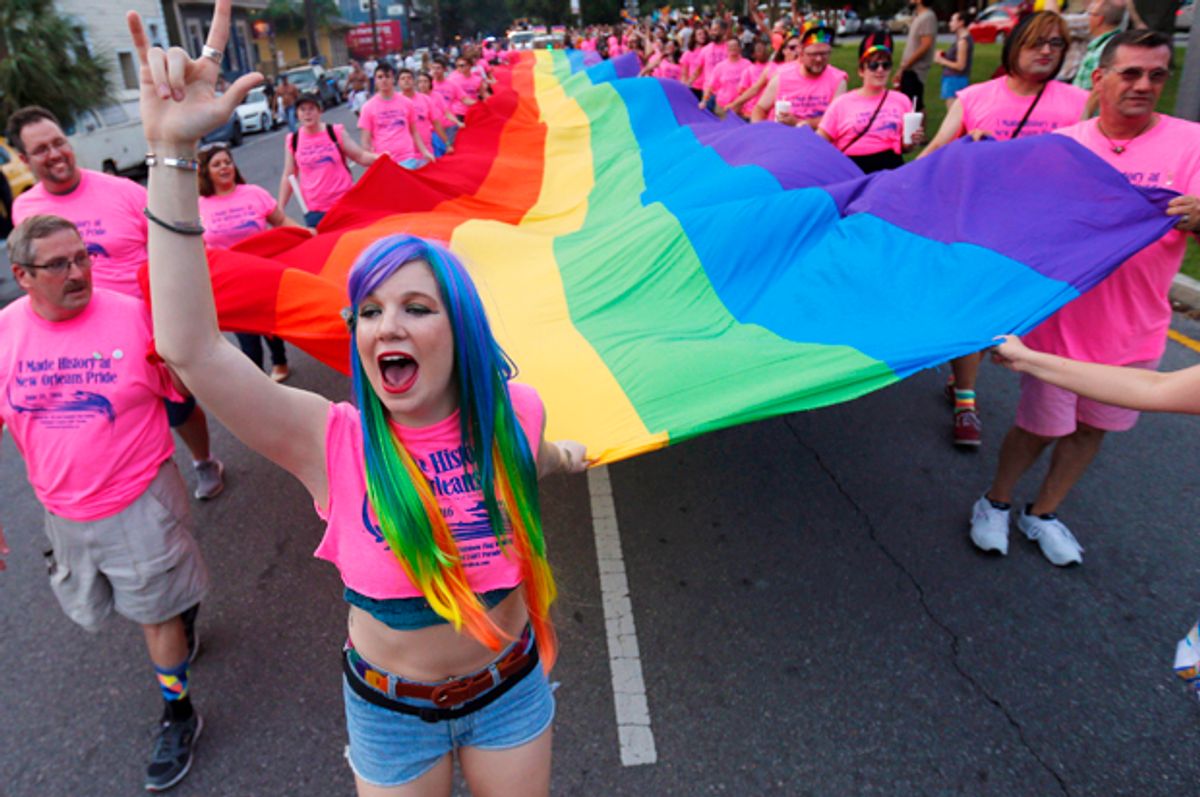 New Orleans Pride parade (AP/Gerald Herbert)