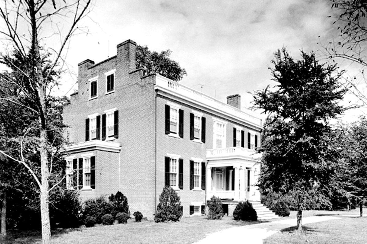 Typical 19th century southern plantation in Charles City near Richmond, Va., in Sept. 1954.  (AP/Colonial Studio)