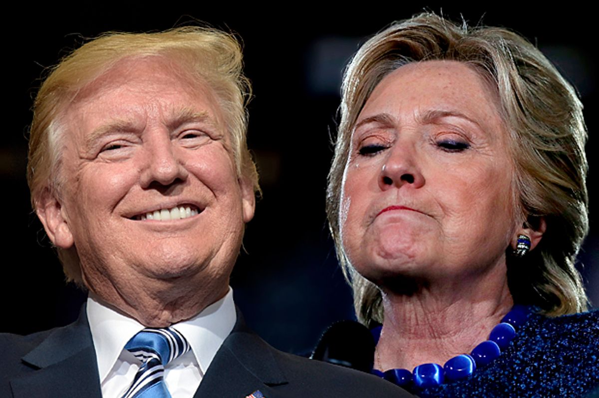 Donald Trump; Hillary Clinton   (Getty/Susan Walsh/Justin Sullivan)