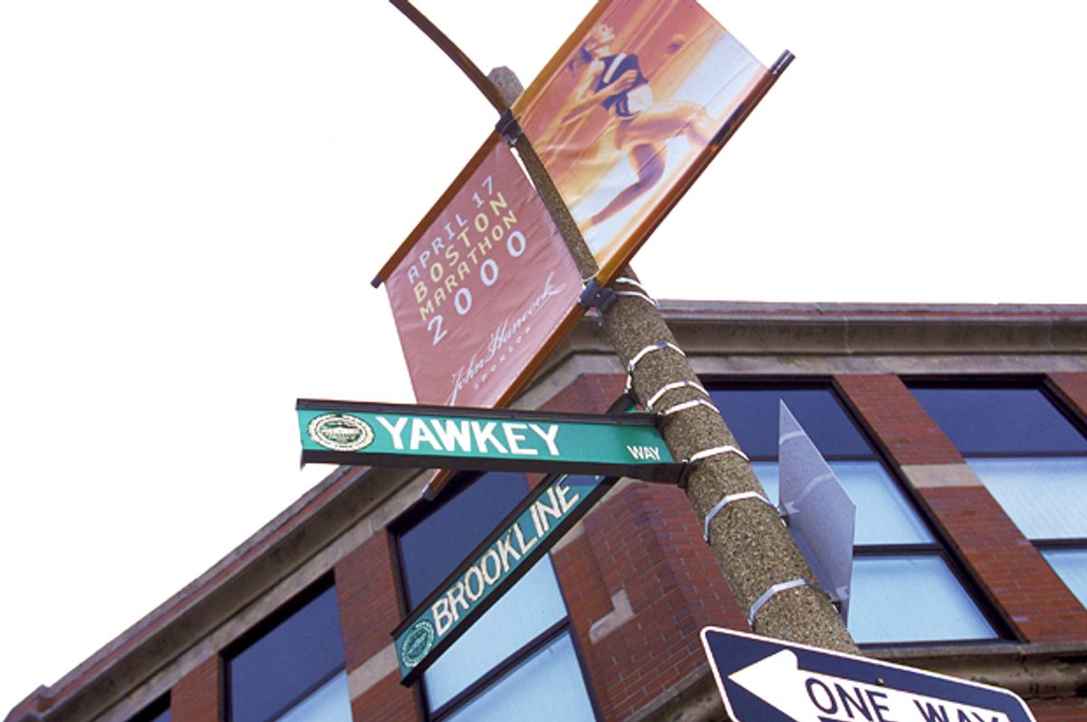 Yawkey Way and Brookline Ave. (Getty/Ezra Shaw)