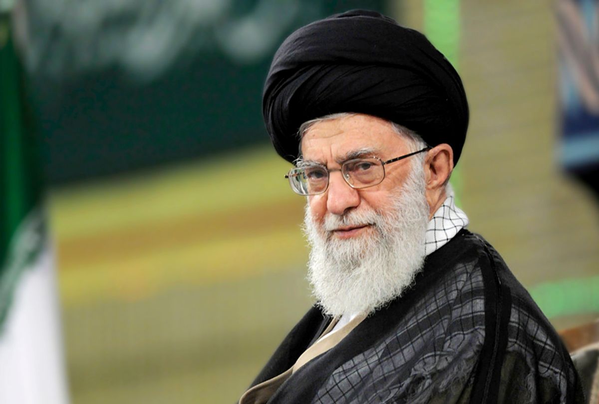 Ayatollah Ali Khamenei   (Office of the Iranian Supreme Leader via AP)