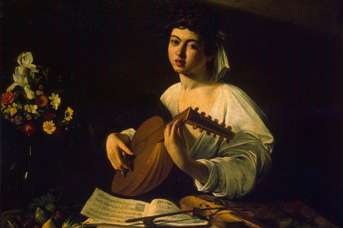 "The Lute Player" by Michelangelo Merisi da Caravaggio (Wikimedia)