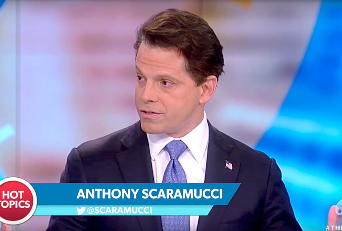 Anthony Scaramucci on "The View" (Youtube/The View)