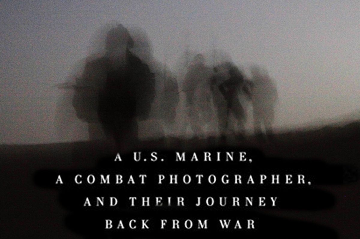 "Shooting Ghosts: A U.S. Marine, a Combat Photographer, and Their Journey Back from War" by Thomas J. Brennan USMC (Ret) and Finbarr O'Reilly (Penguin)
