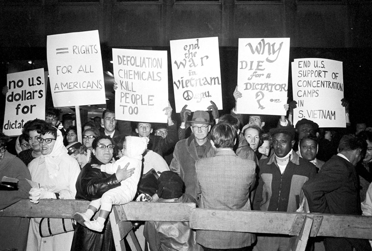Anti-Vietnam War protest (AP)