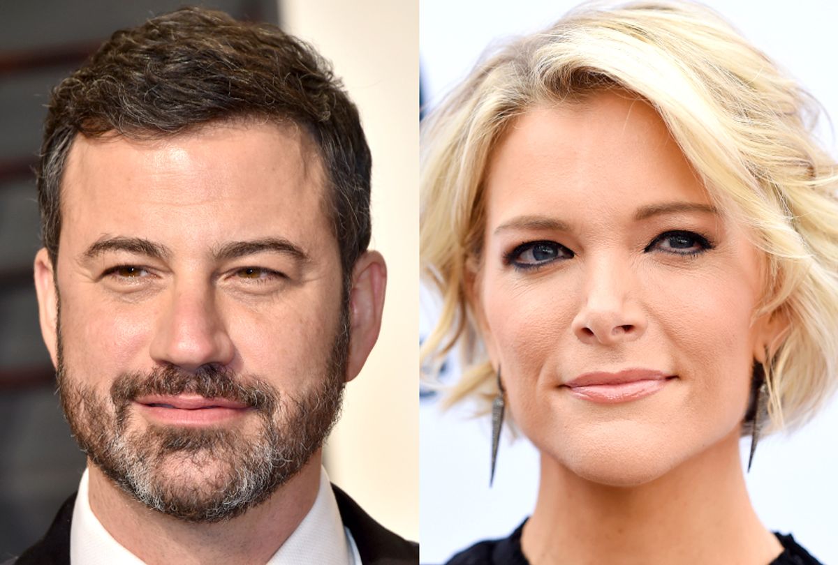 Jimmy Kimmel; Megyn Kelly (Getty/Pascal Le Segretain/AP/Chris Pizzello)