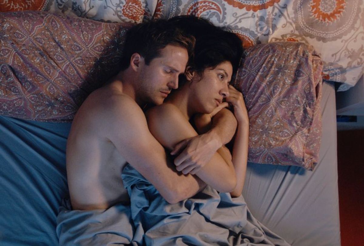 Michael Stahl-David and Stephanie Beatriz in "The Light of the Moon" (Imagination Worldwide / The Film Collaborative)